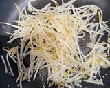 牛肉ともやしのおろしポン酢炒め作り方9写真