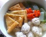 mちゃんこ鍋風鶏団子スープ作り方7写真