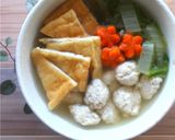 mちゃんこ鍋風鶏団子スープ作り方8写真