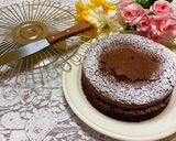 チョコたっぷりの濃厚！ショコラケーキ！作り方23写真