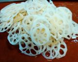 レンコンにんじん舞茸のきんぴら・お酢入り作り方1写真