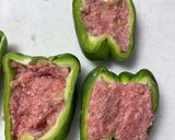 大人向けのピーマンの肉詰め作り方3写真