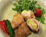 今日は君が主役☆ポテサラハムカツ!作り方10写真