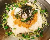 納豆とオクラと温玉のねばねばぶっかけ麺作り方4写真