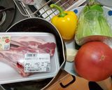 スペアリブとローズマリーの燻製風作り方1写真
