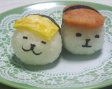 お弁当に✿ほのぼの寿司あざらしのおにぎり作り方7写真