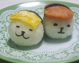 お弁当に✿ほのぼの寿司あざらしのおにぎり作り方7写真