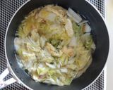 白菜漬けアレンジ☆簡単酸辣湯スープ。作り方2写真