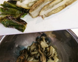 万願寺甘とうと焼き茄子の辛子ポン酢作り方4写真