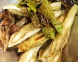 万願寺甘とうと焼き茄子の辛子ポン酢作り方5写真