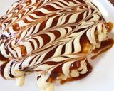 はんぺんでカンタン！混ぜないお好み焼き作り方4写真