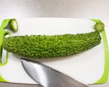 今井家流ゴーヤの下処理用作り方1写真