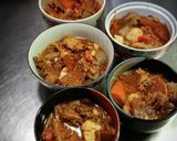 牛スジの八丁味噌煮込み❨(@≧↺≦@)❩作り方5写真