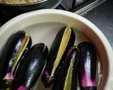 茄子の挟み揚げ〜w❨(@≧↺≦@)❩V作り方1写真