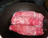 刺身のつま大根の豚肉巻☆照り焼き作り方4写真