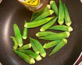 カレー香る☆オクラのオイスターカレー炒め作り方4写真