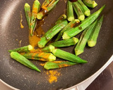カレー香る☆オクラのオイスターカレー炒め作り方6写真