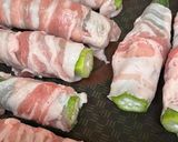 お弁当にも！油不使用　簡単オクラの肉巻き作り方2写真