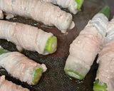 お弁当にも！油不使用　簡単オクラの肉巻き作り方3写真