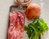 ふんわり卵の塩麹親子丼作り方1写真
