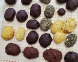 孫と簡単おはぎ作り作り方5写真