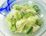 かぼす風味の簡単塩揉み作り方4写真