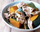 簡単♪南瓜と豚肉の煮物【常備菜】作り方6写真