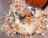 ☆梅と塩昆布のおにぎり☆作り方2写真