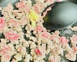 簡単、一品♪舞茸と豚ひき肉の甘辛炒り豆腐作り方4写真