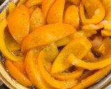 夏蜜柑や柑橘の🍊ピールとオランジット作り方7写真