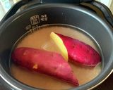 ご飯炊きついでに→ふかし芋を作っちゃう作り方1写真