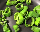 もう一品簡単低カロピーマン変わり味噌だれ作り方1写真