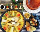 サフランなし！秋鮭としめじの和風パエリア作り方12写真