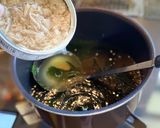 ツナ缶と乾燥わかめのコンソメ卵スープ作り方3写真