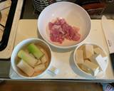 鶏と豆腐のたいたん作り方1写真