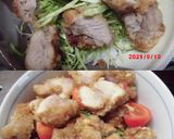 簡単おまかせ唐揚げ丼作り方3写真