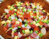 彩り 枝豆を入れたちらし寿司作り方8写真