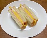 簡単！我が家の卵焼きサンド作り方15写真