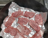 大切に焼くふるさと納税の牛カルビ作り方2写真