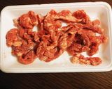 簡単☆牛肉ともやしのオイスター焼きそば作り方1写真