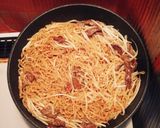 簡単☆牛肉ともやしのオイスター焼きそば作り方6写真