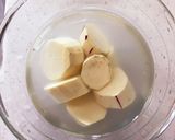 お月見に♡さつまいも餡のお豆腐お月見団子作り方1写真