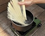 お手軽！生ハムメロン イタリアンそうめん作り方2写真