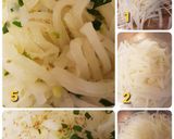レンジ10分完成~大根ナムル作り方3写真