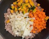 【低カロリー】秋のかぼちゃドライカレー作り方3写真