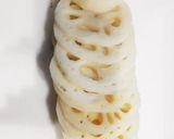 鶏肉レンコンのせ作り方1写真