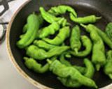 庭で収穫 あまとう美人オリーブオイル炒め作り方2写真