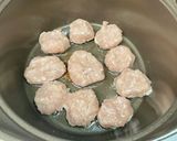 洋風鶏つくねの野菜ジュース煮込み作り方3写真