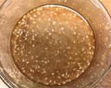 ナスときのこと鶏肉の胡麻味噌炒め＆スープ作り方2写真
