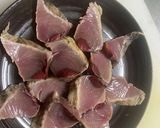 カツオ塩炙りシークワーサーがけ作り方5写真